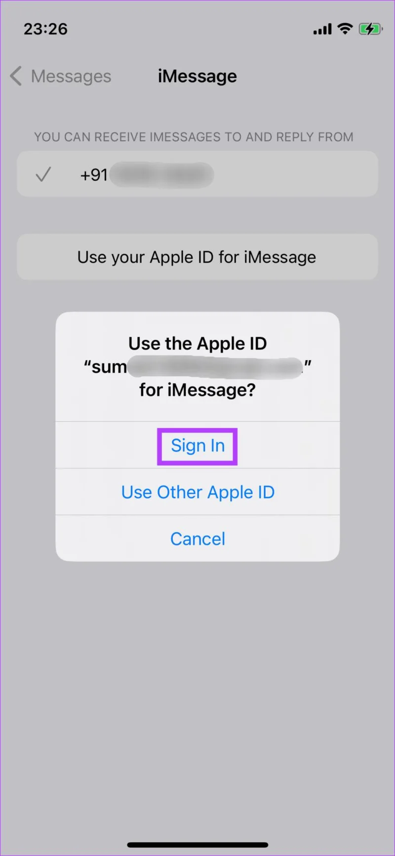 Hoe u iCloud- en iMessage-accounts kunt repareren, komen niet overeen met de fout op de iPhone