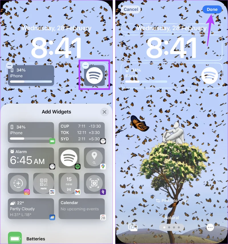 Hoe widgets van het iPhone-vergrendelscherm te verwijderen