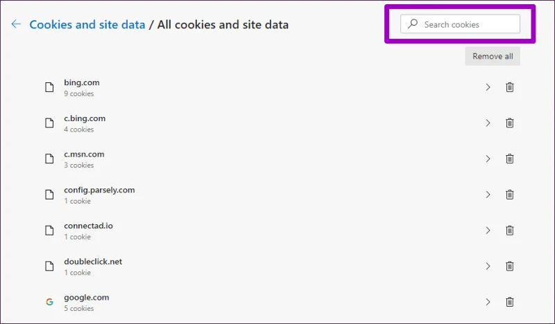 วิธีล้างแคชและคุกกี้บน Microsoft Edge