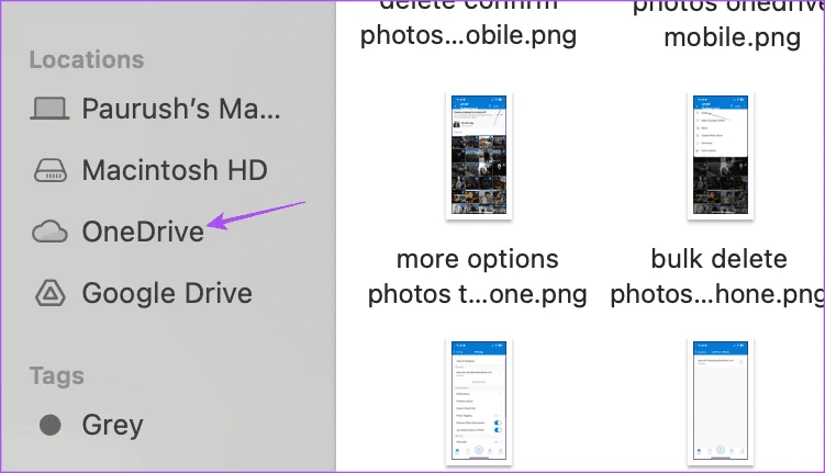 Come eliminare foto da OneDrive
