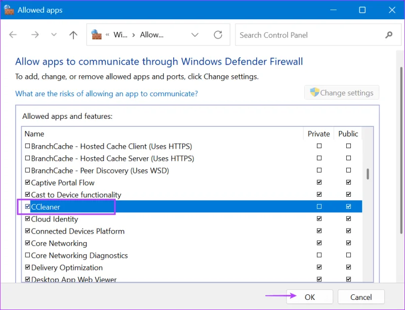 Las 7 formas principales de arreglar que CCleaner no funcione en Windows 11