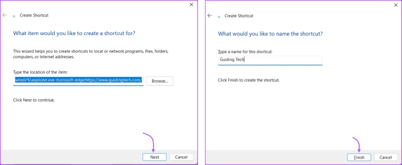 Cómo crear accesos directos para abrir con un navegador específico en Windows