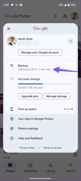 Wat is een cloudpictogram op Google Foto's