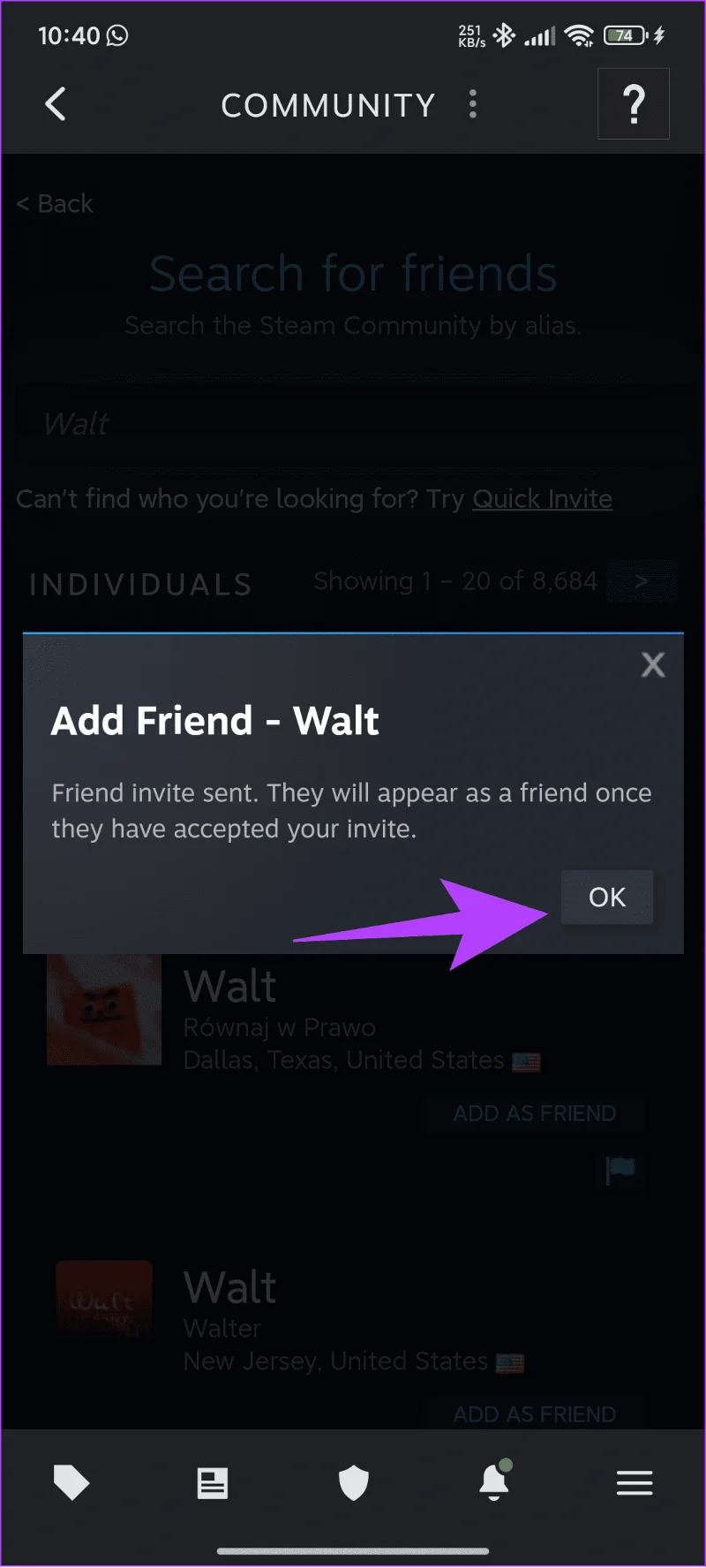Come aggiungere amici su Steam senza pagare