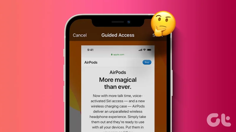Begeleide toegang gebruiken op iPhone en iPad