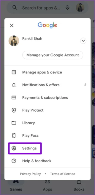 7 façons de réparer Google Play Store naffichant pas les applications installées