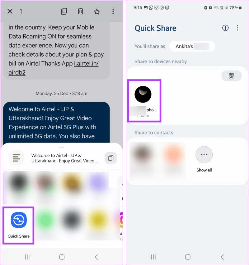 Hoe tekstberichten (sms) over te zetten van Android naar Android
