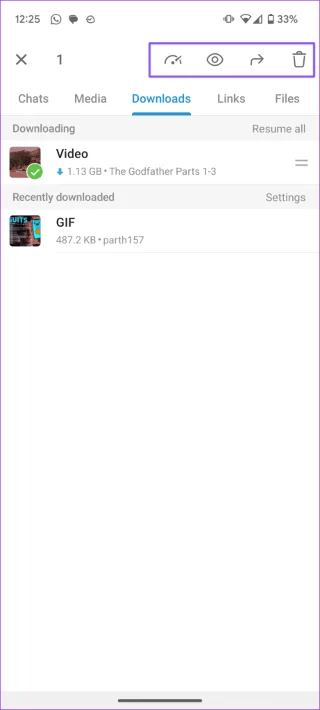 Comment gérer les téléchargements dans Telegram
