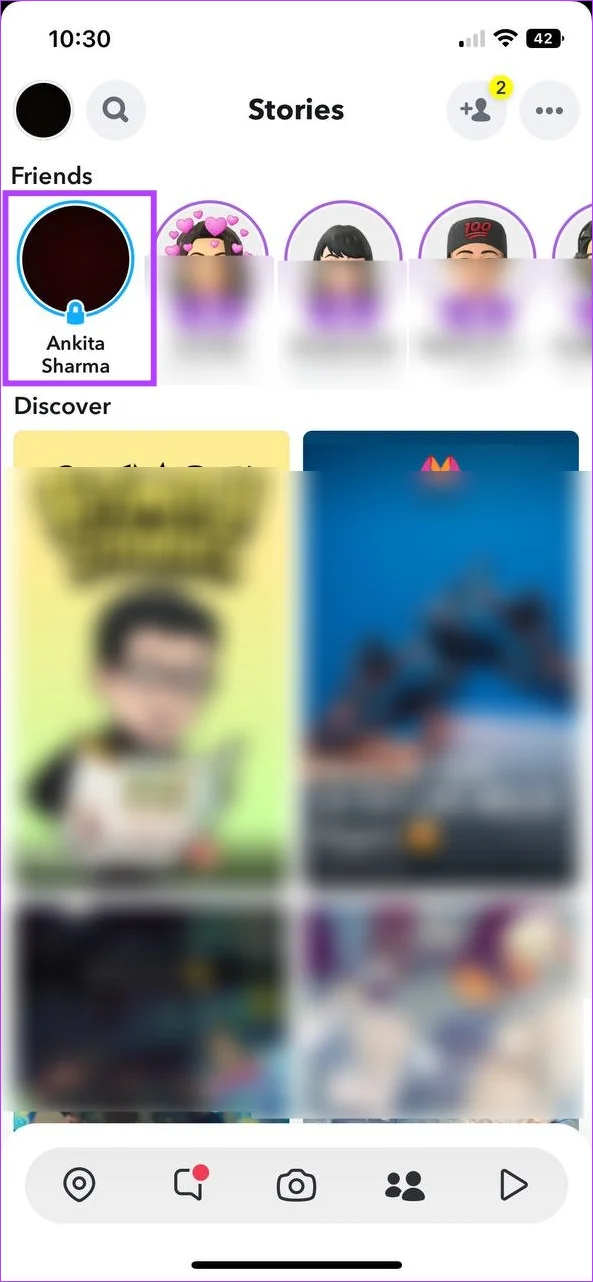 Puoi rimuoverti da una storia privata su Snapchat