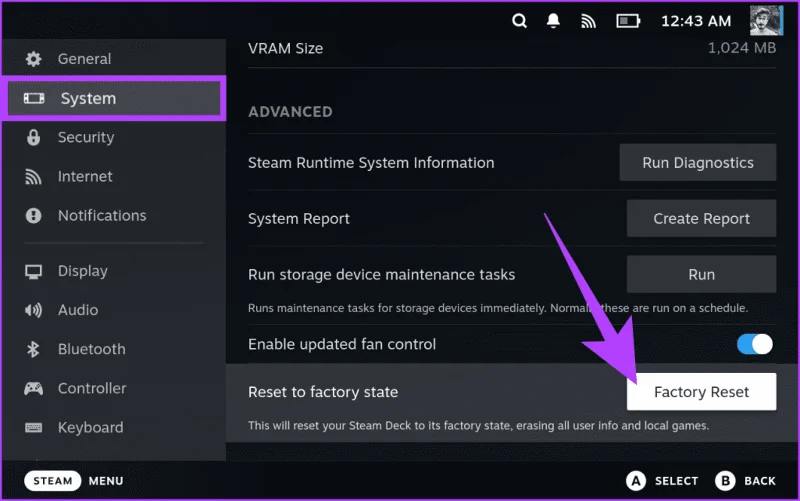 Comment réinitialiser un Steam Deck aux paramètres d'usine&nbsp;: un guide complet