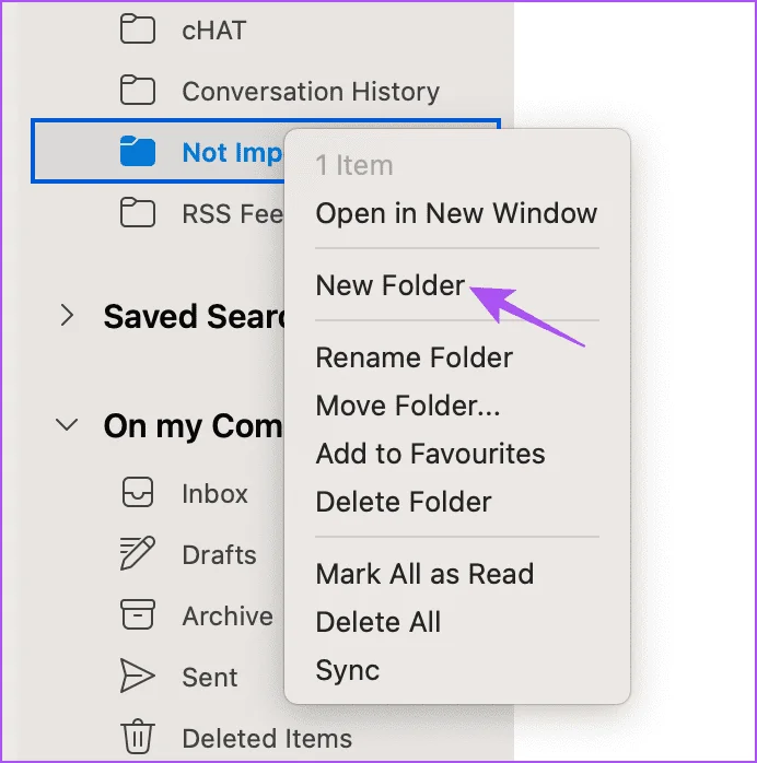 Comment créer des dossiers et déplacer des e-mails dans Outlook sur Mac et Windows