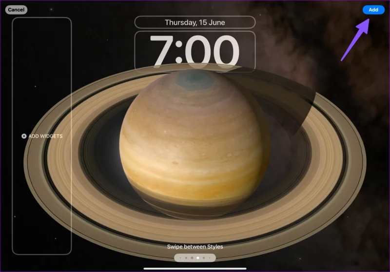Comment personnaliser un écran de verrouillage iPad avec des widgets et des fonds d'écran animés