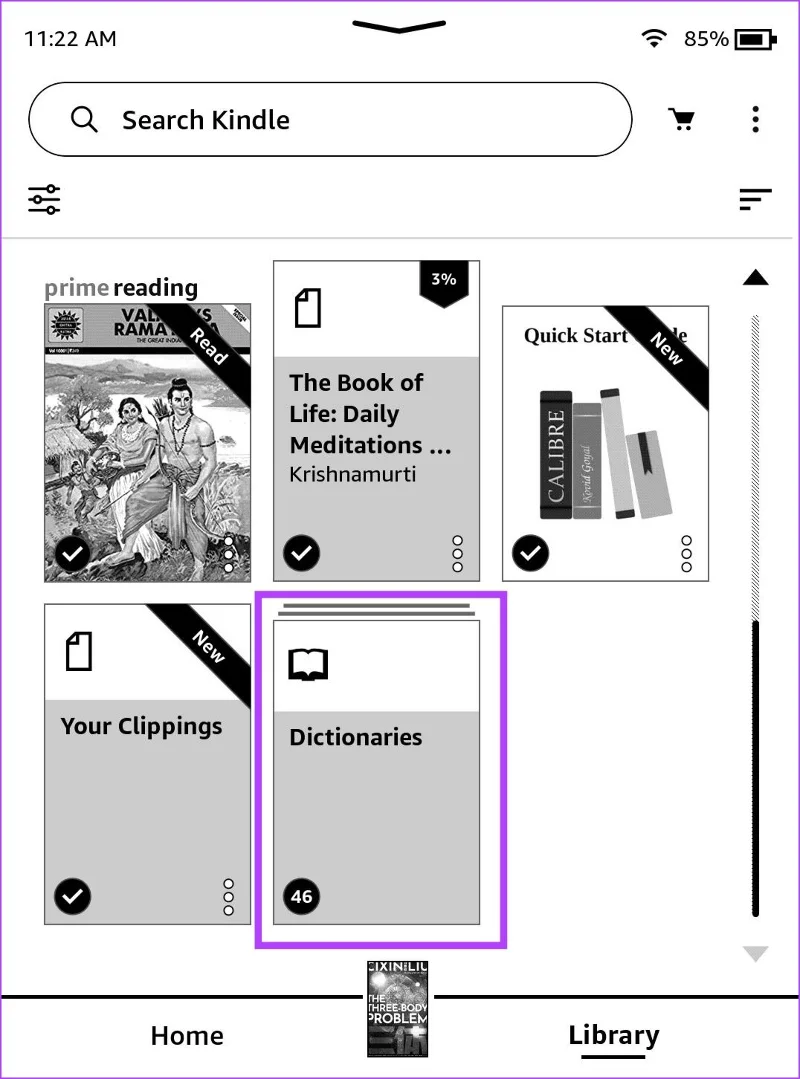3 maneiras de consertar o dicionário Kindle que não funciona