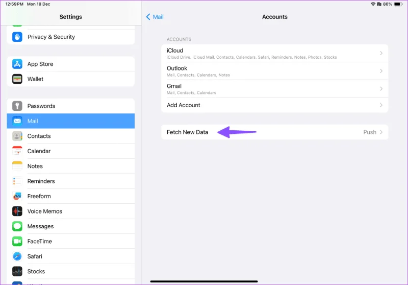 Top 10 des façons de réparer l'iPad qui ne reçoit pas d'e-mails