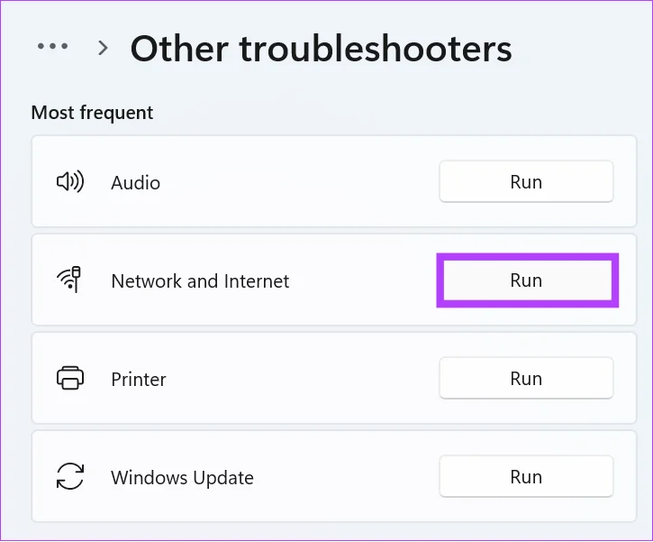 Comment réinitialiser les paramètres réseau sous Windows 11
