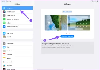 Comment personnaliser un écran de verrouillage iPad avec des widgets et des fonds décran animés