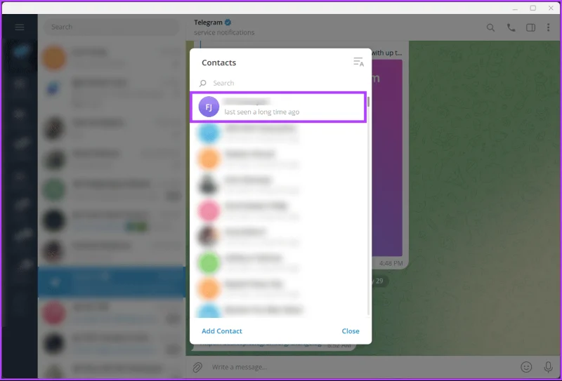 Hoe iemand op Telegram op desktop, Android of iOS te blokkeren