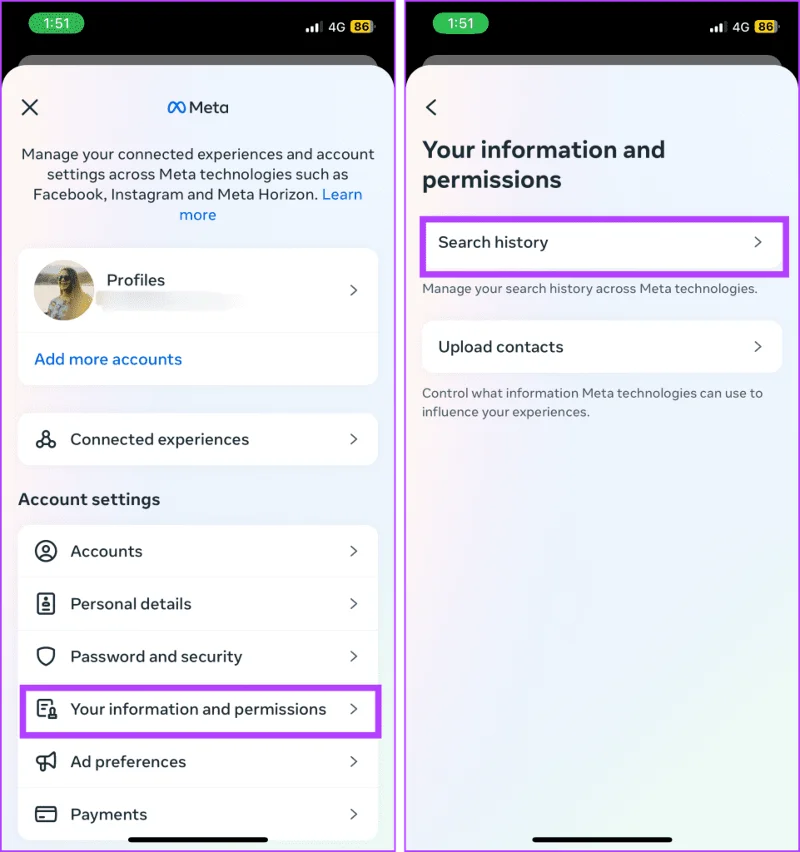 Facebook-zoeksuggesties wissen van iPhone, Android, Windows of Mac