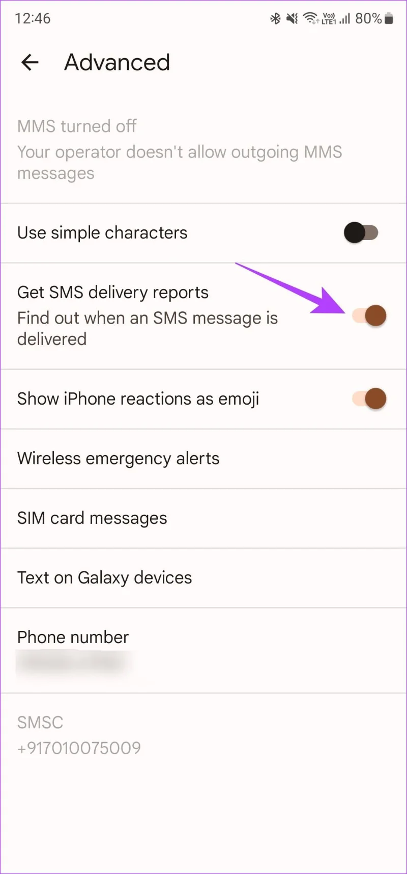Hoe u kunt zien of een sms-bericht is afgeleverd op Android
