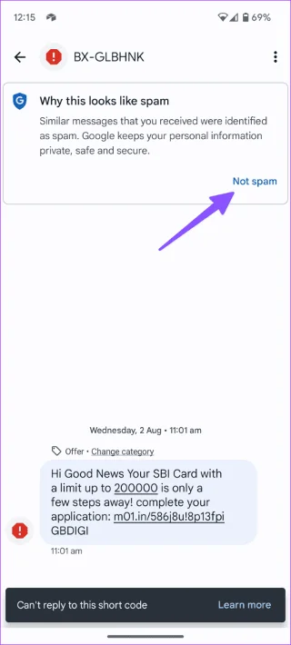 Waarom kan ik geen sms-berichten ontvangen op mijn Android?