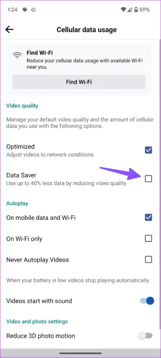 Gli 11 modi principali per risolvere il problema con Facebook che non carica i video