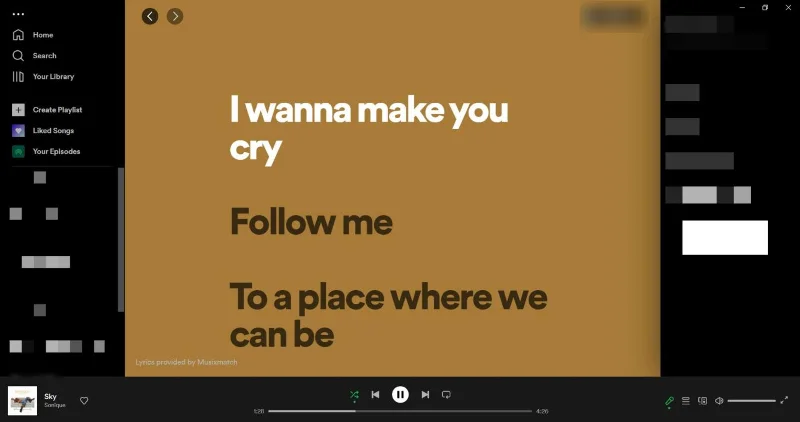 Come visualizzare i testi su Spotify Mobile, Desktop e TV