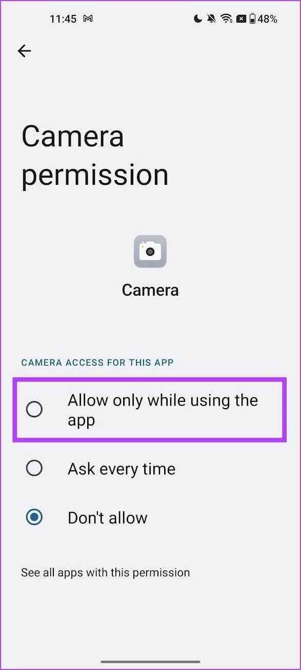 7 manieren om het beveiligingsbeleid op te lossen voorkomt cameragebruik op Android
