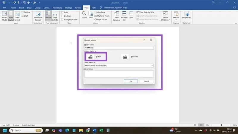 Hoe een macro te maken in Word