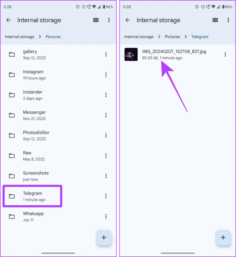 Hoe u via Telegram gedownloade bestanden kunt vinden op Android, iPhone en Mac