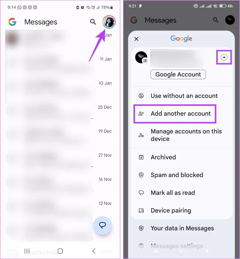 Hoe tekstberichten (sms) over te zetten van Android naar Android