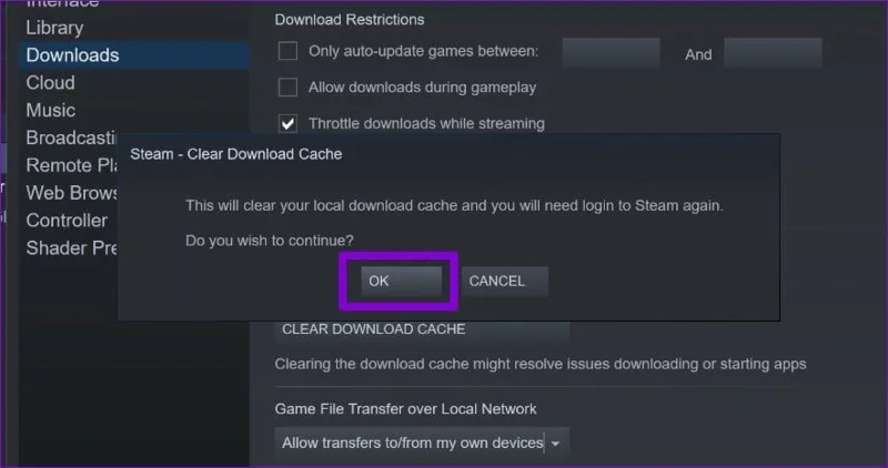 Las 7 formas principales de corregir el error de archivo de contenido bloqueado en Steam para Windows