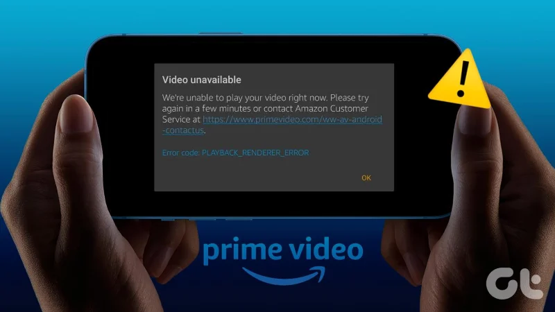 13 manieren om video te repareren die niet beschikbaar is in Amazon Prime Video