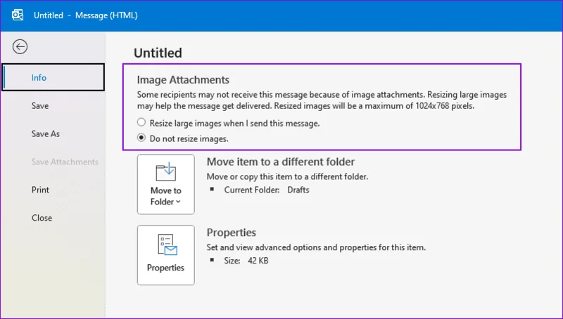 5 formas de solucionar el problema de no poder agregar archivos adjuntos en Microsoft Outlook para Windows