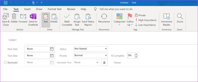 5 façons de créer une tâche dans Microsoft Outlook