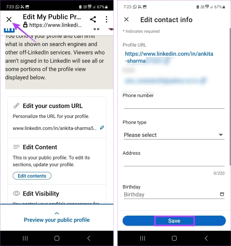 Comment rechercher et modifier l'URL de votre profil sur LinkedIn