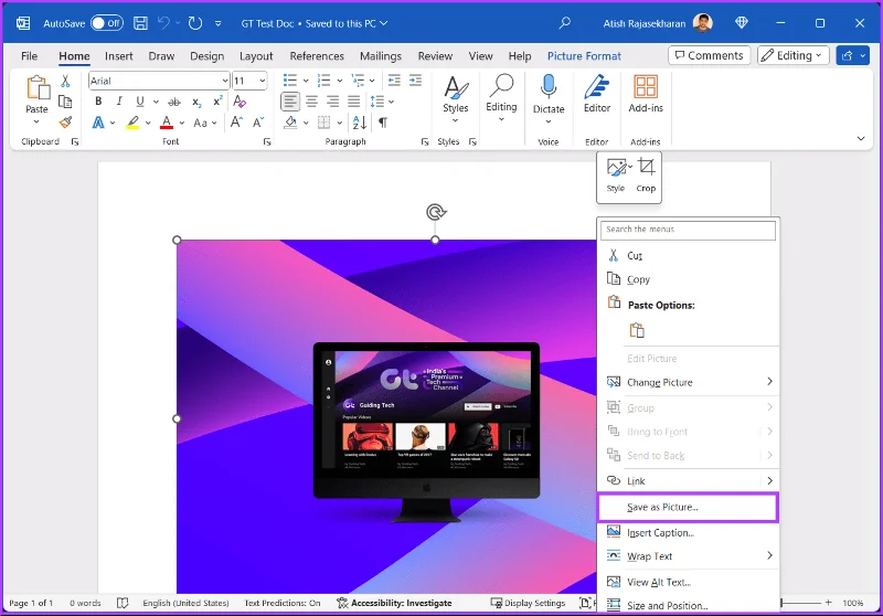 Come scaricare e salvare immagini da Google Docs su telefono e PC