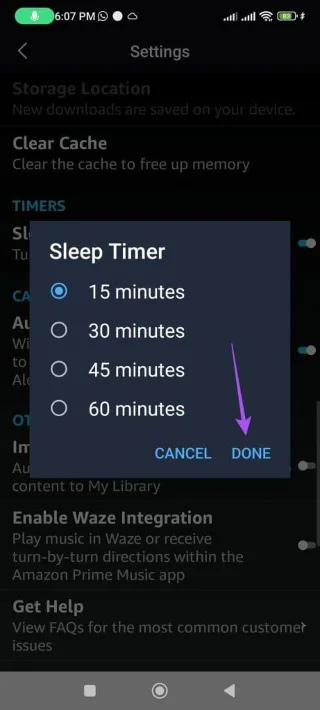 Come impostare il timer di spegnimento su Amazon Music