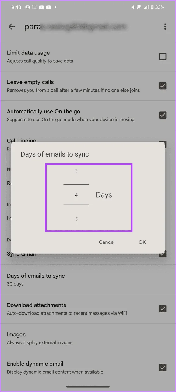 4 manieren om Gmail te repareren stopt niet met synchroniseren op Android