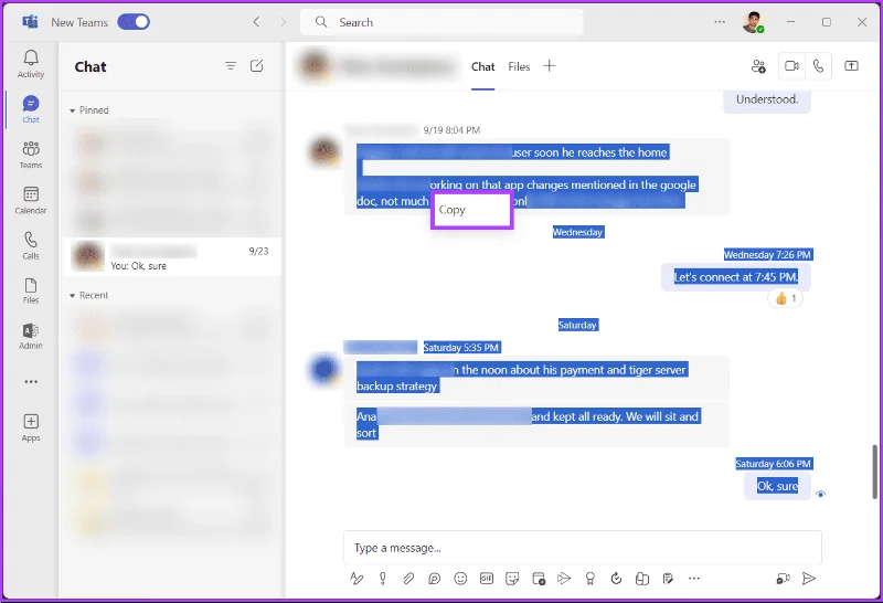 6 façons d'exporter l'historique des discussions de Microsoft Teams