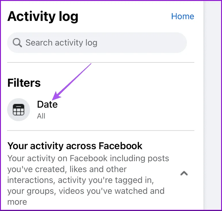 Comment supprimer l'historique de surveillance Facebook sur mobile et ordinateur de bureau