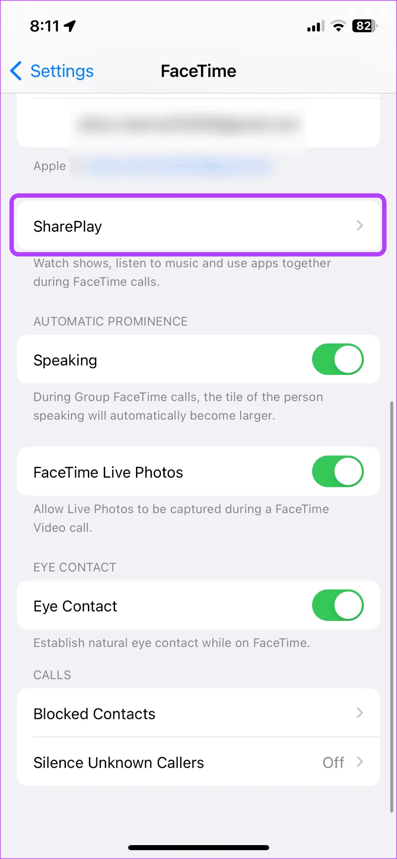 Come disattivare SharePlay su Apple TV