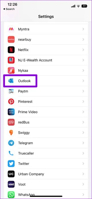 Top 10 manieren om de Outlook-app te repareren die geen e-mails synchroniseert op Android en iPhone