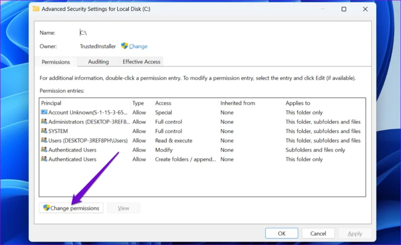 Las 7 soluciones principales para el error 'El cliente no posee un privilegio requerido' en Windows