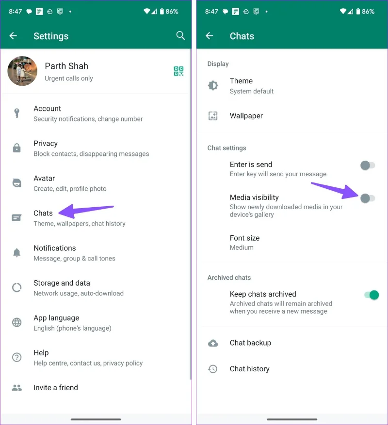 14 วิธียอดนิยมในการแก้ไขข้อผิดพลาดการดาวน์โหลด WhatsApp Media ล้มเหลวบน iOS และ Android