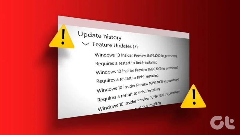 Las 6 mejores formas de arreglar que Windows siga instalando la misma actualización