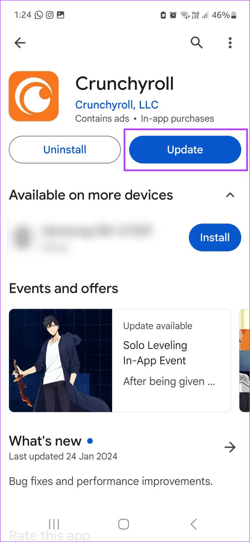 9 modi per risolvere il problema con l'app Crunchyroll che non funziona o non si carica sul telefono