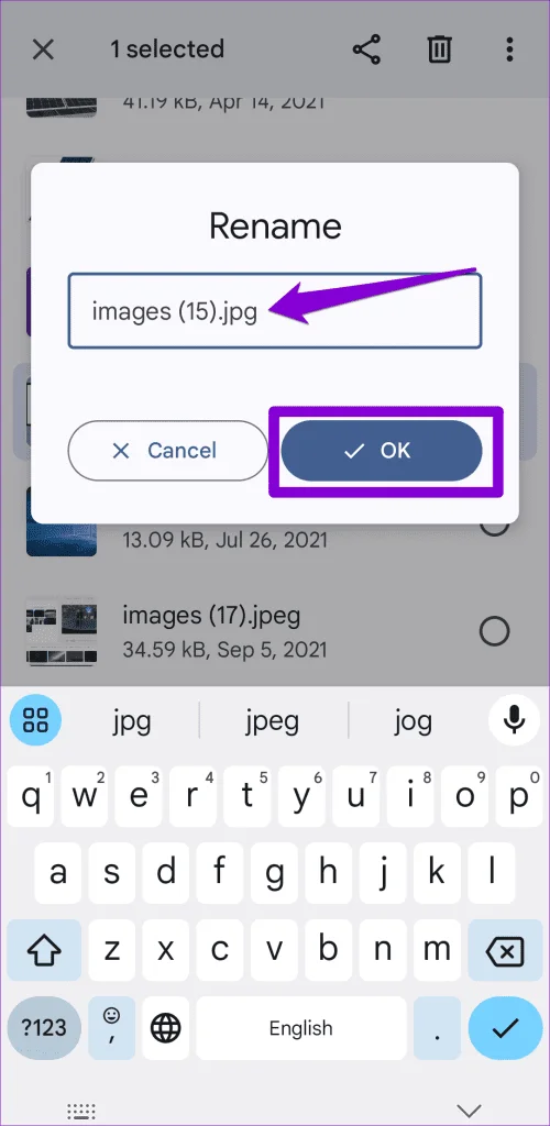 Hoe u het bestandstype (extensie) op Android kunt wijzigen