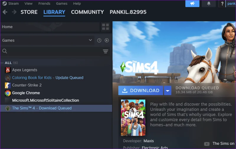 Top 6 des correctifs pour Steam n'affichant pas les jeux installés dans la bibliothèque sous Windows