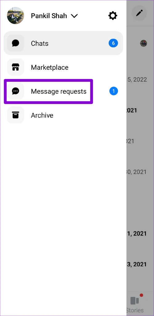 Les 7 meilleures façons de corriger la notification Facebook Messenger ne disparaîtront pas