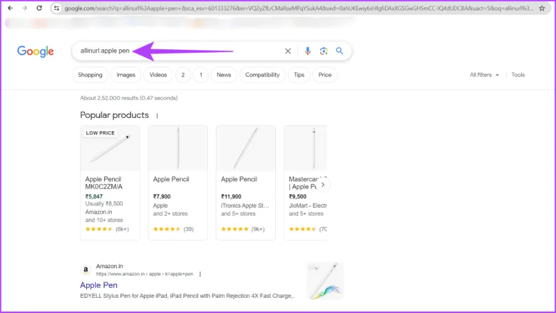 Che cos'è Cerca su Google o digita un URL